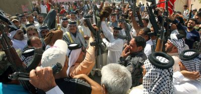 العشائر العراقية تتدخل لحماية المتظاهرين والأبنية الحكومية