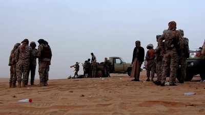الجيش اليمني يسيطر على جبل قشعان بشكل كامل وأجزاء واسعة من وادي سلبة