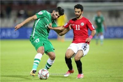 تعادل المنتخب اليمني مع المنتخب العراقي  في كأس الخليج العربي 24