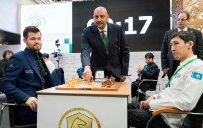 انطلاق بطولة العالم للشطرنج المقامة في موسكو