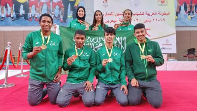 أخضر المبارزة يختتم العربية ب١٤ ميدالية