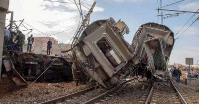 تصادم قطارين وإصابة “٤٠” شخصأً في الهند