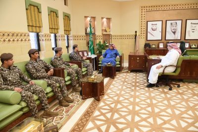 وكيل إمارة الرياض يلتقي بقائد القوات الخاصة للأمن البيئي