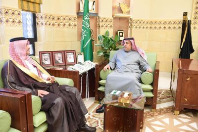 وكيل إمارة منطقة الرياض يستقبل مدير التحريات الإدارية بالمنطقة المعين حديثًا