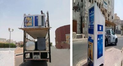 إزالة “67” من حاويات الملابس العشوائية بنطاق بلدية أبحر الفرعية