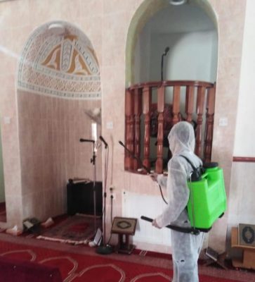 انطلاق عمليات نظافة وتعقيم لجوامع ومساجد جدة تمهيداً لعودة المصلين