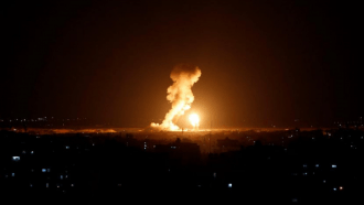 سقوط صاروخ كاتيوشا في محيط مطار بغداد الدولي