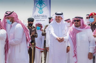 سمو أمير ⁧‫القصيم‬⁩ يفتتح مشروعي طريق الملك عبدالله وطريق الأمير نايف ببريدة