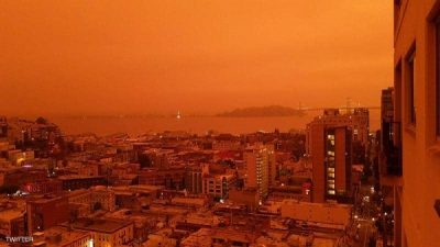 “السماء الحمراء” في كاليفورنيا.. ظاهرة تشعل الإنترنت