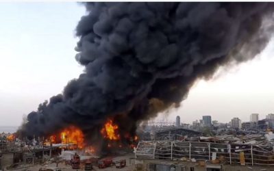 اندلاع حريق جديد في مرفأ بيروت