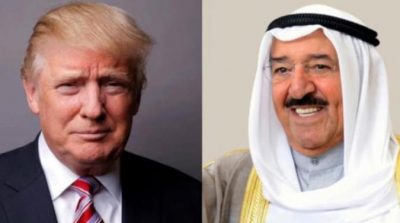 “ترامب” يمنح أمير الكويت وسام الاستحقاق العسكري برتبة قائد أعلى 