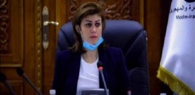 إصابة وزيرة عراقية بفيروس كورونا المستجد