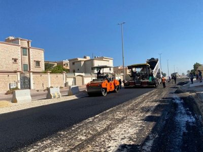 بلدية القطيف: بدء صيانة شارع” إبراهيم الشاطبي“في سيهات