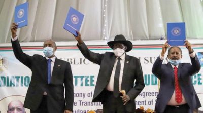 توقيع اتفاق السلام السوداني بحضور دولي وإقليمي