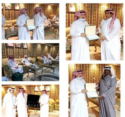تكريم موظفي ادارة المياه بفرع وزارة البيئة بمنطقة مكة المكرمة