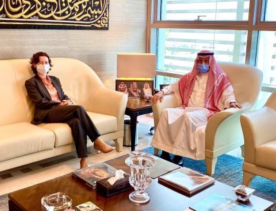 سفير المملكة لدى الأردن يلتقي السفيرة البريطانية