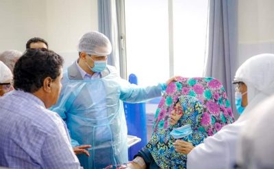 “لملس” يفتتح مركز غسيل الكلى بمستشفى عبود العسكري