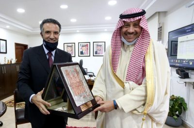 وزير السياحة الأردني يكرم سفير خادم الحرمين الشريفين لدى الأردن