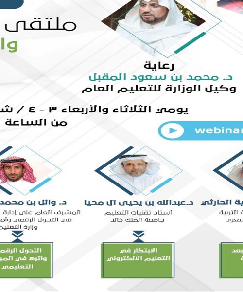 صحيفة أضواء الوطن اضواء الوطن 6 أوراق علمية بملتقى واقع ورؤى تناقش تجويد وتطوير التعليم الإلكتروني