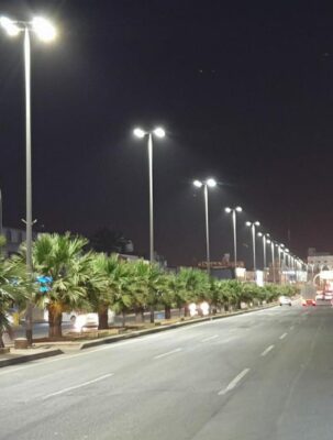 بلدية محافظة أملج: تركيب 12 ألف من الفوانيس “LED” الموفرة للطاقة