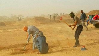مصرع 7 منقبين عن الذهب في انهيار بئر شمال موريتانيا