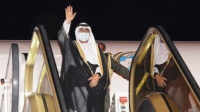 ولي عهد الكويت يغادر الرياض ويبعث رسالة خاصة للأمير محمد بن سلمان