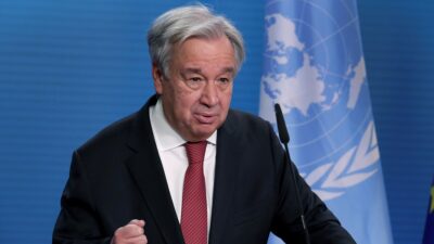 تعيين غوتيريش أمينًا عامًا للأمم المتحدة لفترة ثانية‎ مدتها 5 أعوام