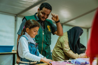 مركز الملك سلمان للإغاثة يدشن الحملة التطوعية الخامسة في مخيم الزعتري بالأردن