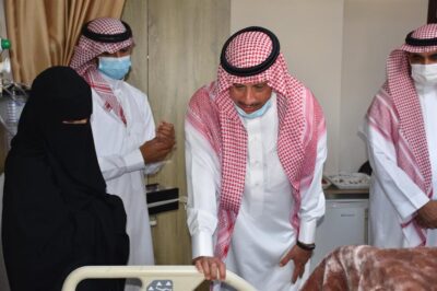 سفير المملكة بالأردن يطمئن على الحالة الصحية لطفل سعودي مبتعث من ذوي الاحتياجات الخاصة