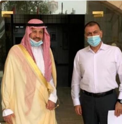 وزير الداخلية الأردني يعزي في وفاة مواطنين سعوديين إثر حادث مروري بمحافظة المفرق الأردنية