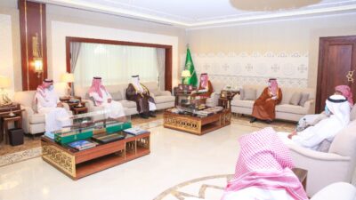 أمير الشرقية يلتقي رئيس الاتحاد السعودي لكرة اليد