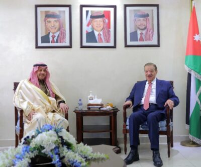 رئيس مجلس النواب الأردني يستقبل السفير السعودي ويشيد بعمق العلاقات بين البلدين