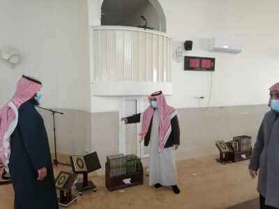 الضبيان يتفقد مكتب الإشراف على المساجد والدعوة والإرشاد بمحافظة العويقيلة