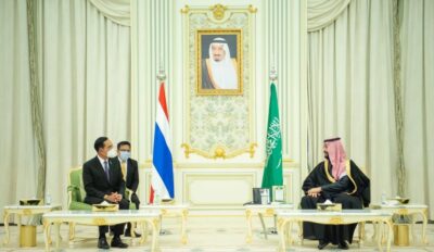 صدور بيان مشترك لزيارة دولة رئيس وزراء مملكة تايلند إلى المملكة العربية السعودية