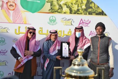 “الكسر” يتوج بكأس الأمير فيصل بن خالد بن عبدالعزيز في سباق فروسية حائل الـ 14