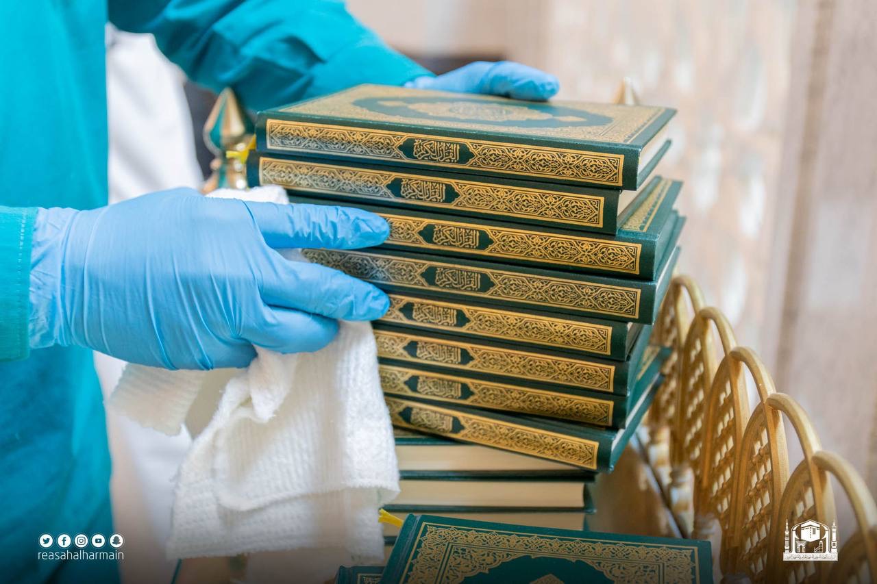 تزويد المسجد الحرام بأكثر من 150 ألف نسخة من المصحف الشريف » أضواء الوطن