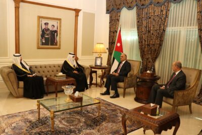 رئيس الوزراء الأردني يلتقي وزير النقل المهندس صالح بن ناصر الجاسر