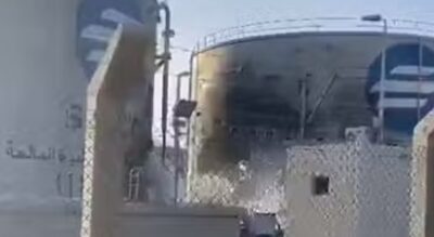“التحالف”: استهداف خزانات المياه بظهران الجنوب انطلق من مطار صنعاء