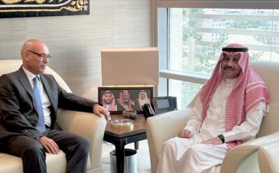 سفير المملكة لدى الأردن يلتقي رئيس النيابة العامة في دائرة الجمارك الأردنية