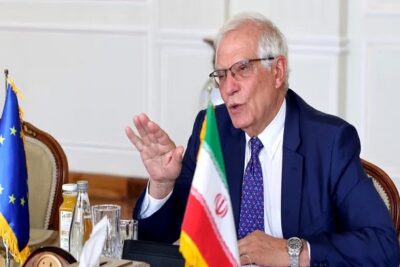 بوريل يبحث في طهران إحياء الاتفاق النووي الإيراني