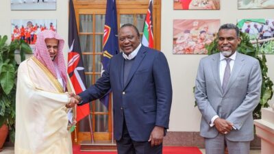 خلال لقائه رئيس كينيا.. “المعجب” يؤكد عمق العلاقات بين البلدين