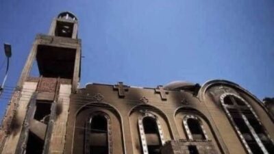 مصر.. النيابة العامة تنفي العمدية في حريق كنيسة أبي سيفين بإمبابة