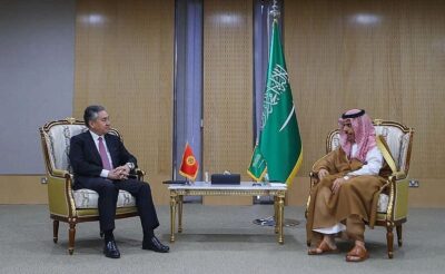 الأمير فيصل بن فرحان يلتقي بعدد من وزراء خارجية آسيا الوسطى