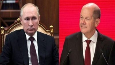شولتز” يدعو “بوتين” إلى إيجاد حل دبلوماسي للصراع في أوكرانيا