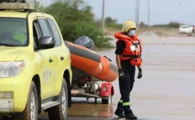 متحدث الدفاع المدني بمكة: تسجيل حالتي وفاة جراء الأمطار والسيول