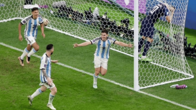 كأس العالم 2022.. الأرجنتين تتقدم بهدفين في شباك كرواتيا