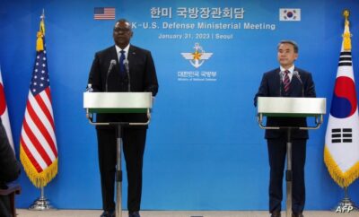 وزير الدفاع الأمريكي: سندافع عن كوريا الجنوبية بكل الأسلحة