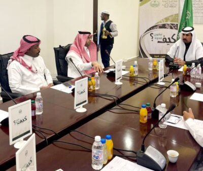 مدير عام فرع وزارة البيئة في مكة المكلف يزور مكتب محافظ تربه