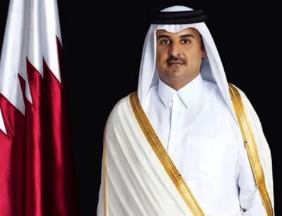 أمير قطر يصل إلى الرياض