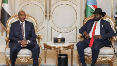 البرهان يتفق مع رئيس جنوب السودان على إنشاء قوة مشتركة لحماية الحدود